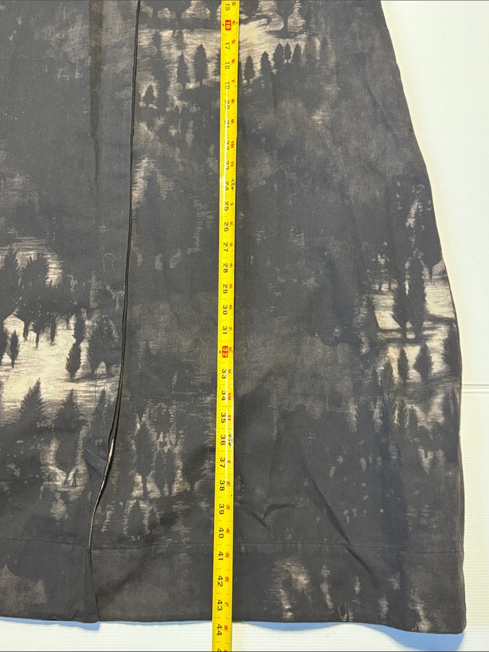 ASEEDONCLÖUD Tea Garden Gown - Duster Coat Fog Forest Denim Japan Cotton RARE S? - Picture 14 of 16